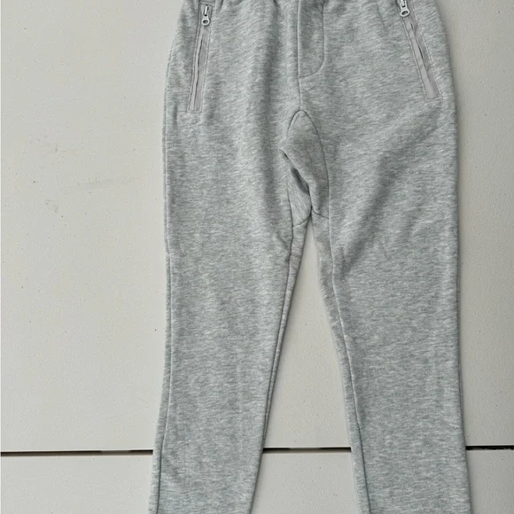 GAP Boys Small (6-7) Cotton Sweat Pants NWT 2-Pairs Brand New (Grey) - Picture 3 of 11